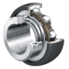Insert bearing with rubber liner Spherical Outer Ring Eccentric Locking Collar Series: RABR